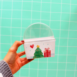 Caja Domo Blanca Navidad