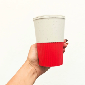 Vaso Mug Rojo Ecologico